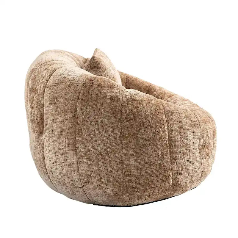 Chenille Loveseat Chaise Lounge Chair