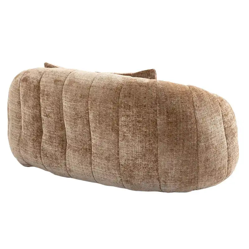 Chenille Loveseat Chaise Lounge Chair