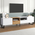 TV-Schrank mit 74.8", Schrankfächern und offenem Stauraum