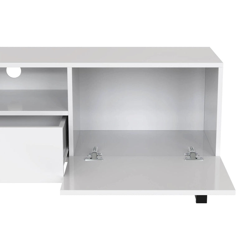 TV-Schrank mit 74.8", Schrankfächern und offenem Stauraum