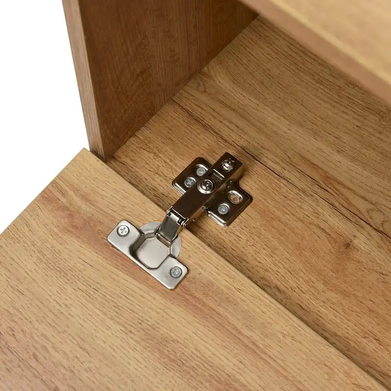 TV-Schrank mit 74.8", Schrankfächern und offenem Stauraum