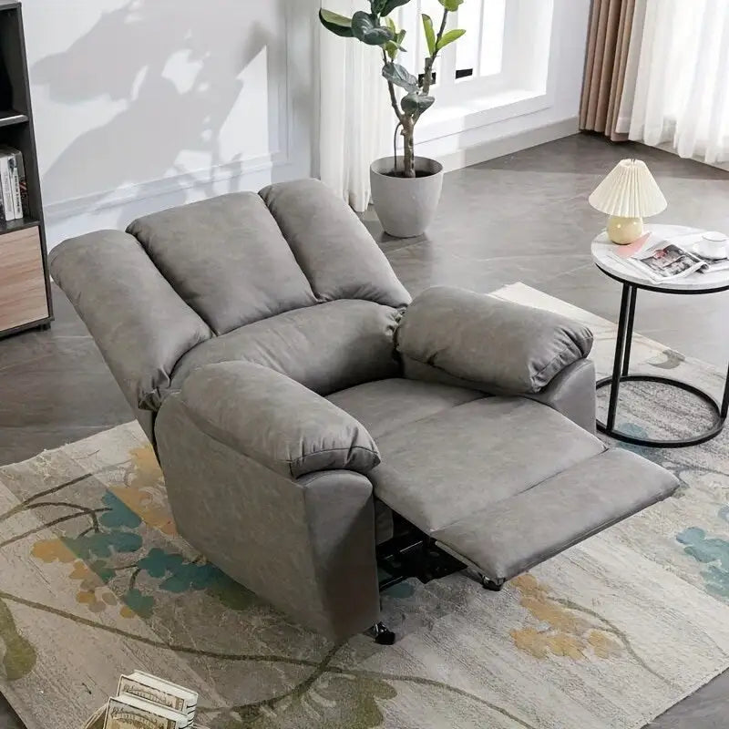 Power Recliner Chair with USB Port and Chenille Upholstery