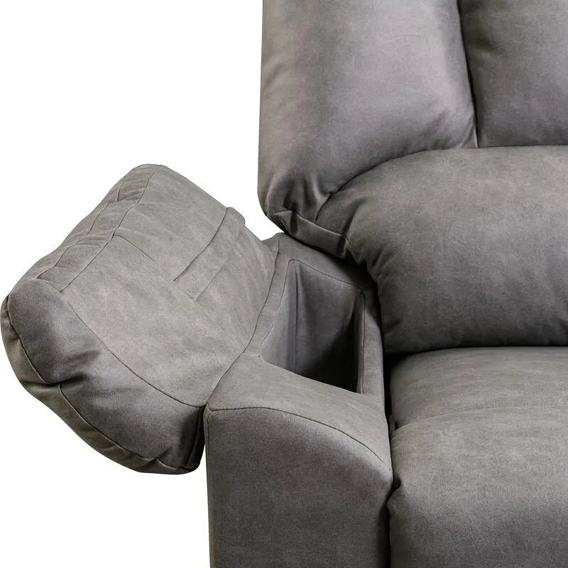 Power Recliner Chair with USB Port and Chenille Upholstery