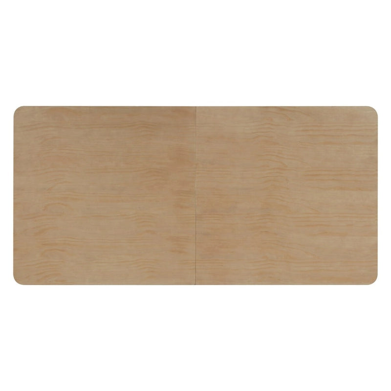 Extendable Pine Wood Dining Table with Butterfly Leaf – Seats up to 10