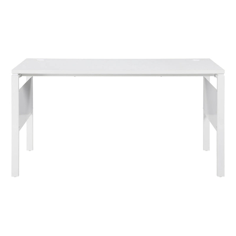 60" Carbon Fiber Surface Desk with Built-In Storage Racks