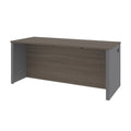 Scrivania da ufficio larga 72" con passacavi e design reversibile