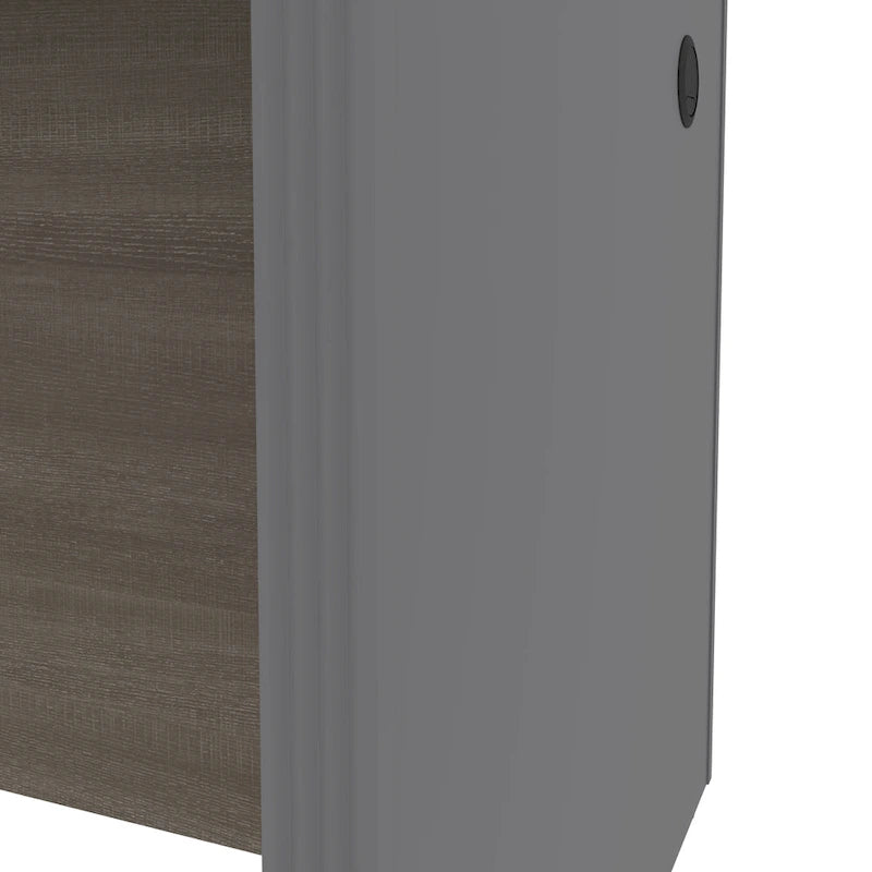 Scrivania da ufficio larga 72" con passacavi e design reversibile