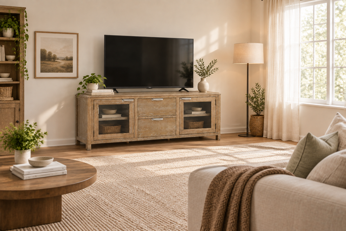 TV Stand 室内场景图 - 远景